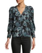 Isa Floral-print Button-front