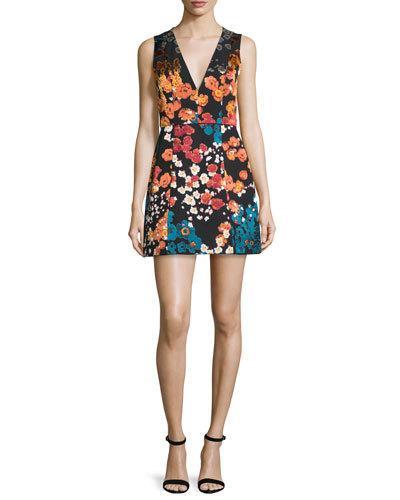 Patty Floral-print Sleeveless