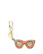 Sunglasses Embellished Charm, Coral