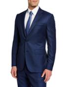 Men's Solid Two-piece Wool