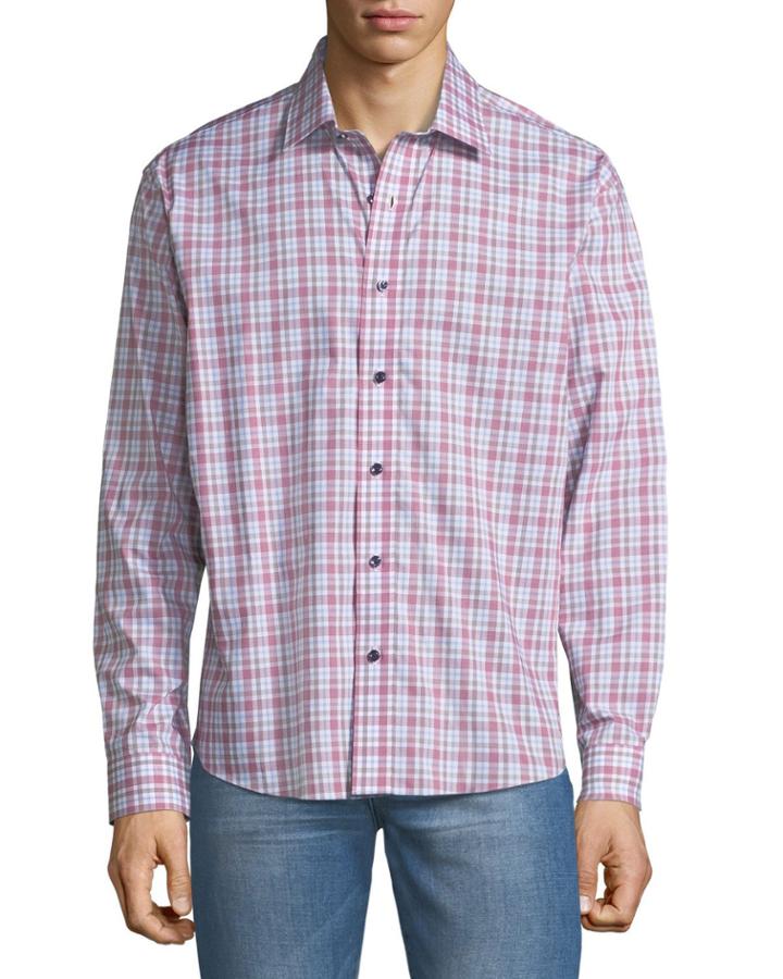 Men's Regular-fit Regular-finish Plaid