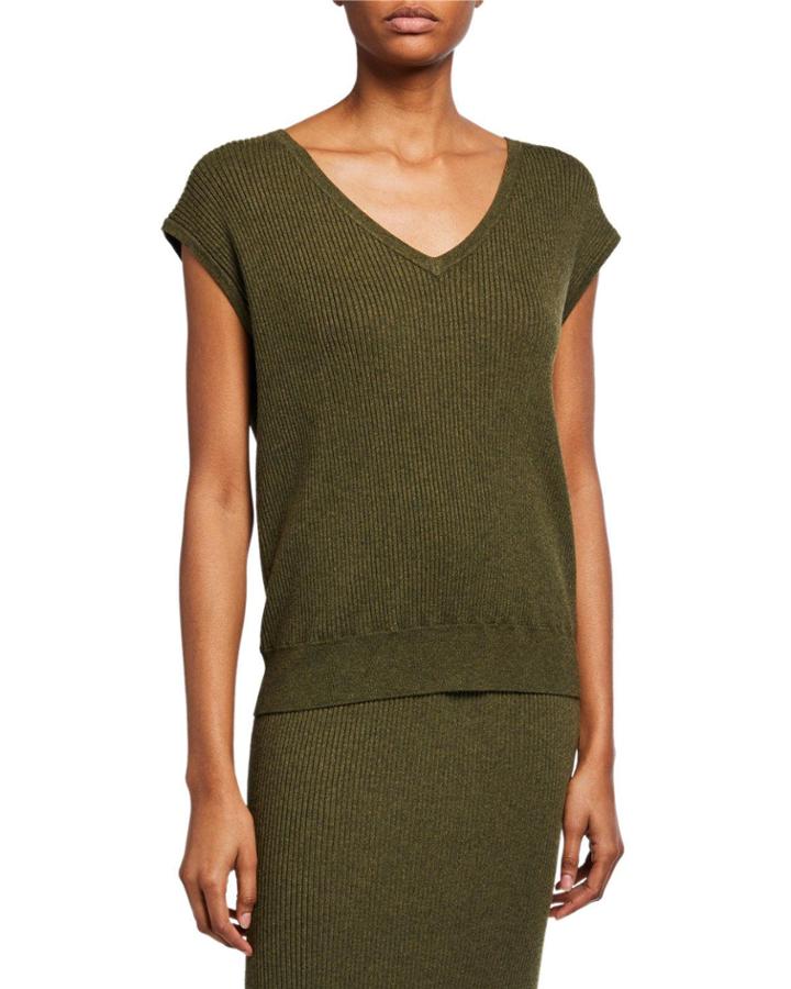 Ribbed Knit Short