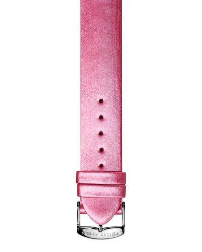 12mm Embossed Silk/leather Watch