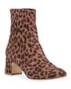 Niki Leopard Suede