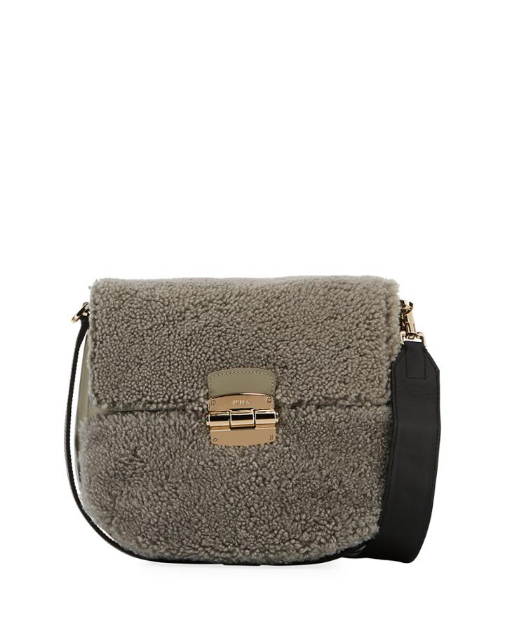 Club Shearling Crossbody