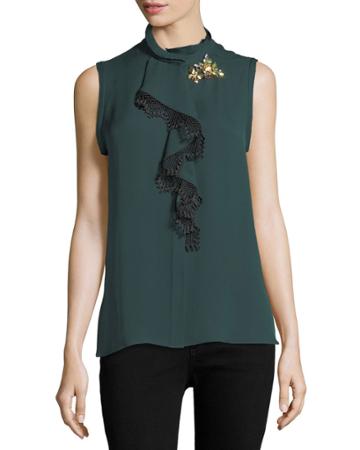 Katia Sleeveless Ruffled