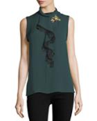 Katia Sleeveless Ruffled
