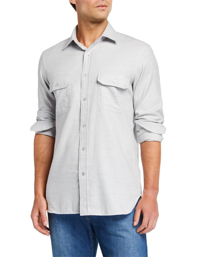 Men's Melange Flannel