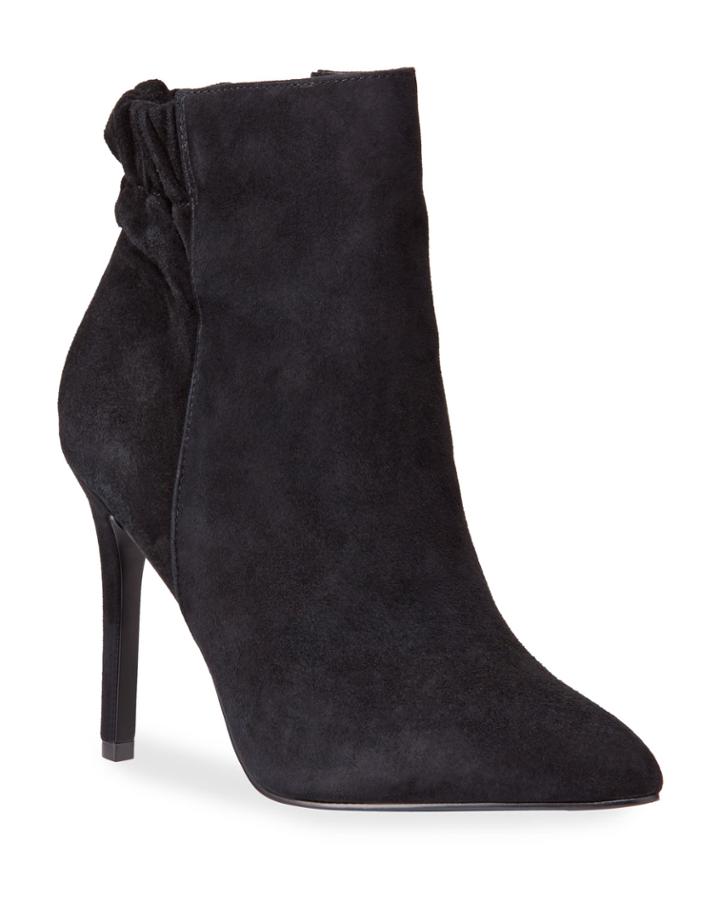 Delhi Suede Stiletto Booties