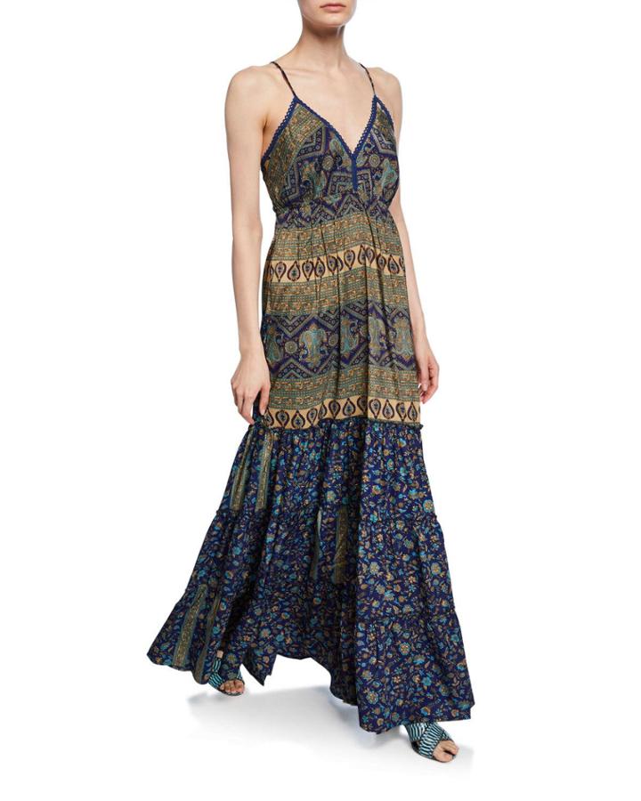 Sapphire Tassel-tie Tiered