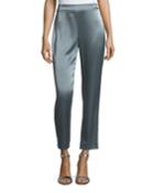 Liquid Satin Cropped Pants