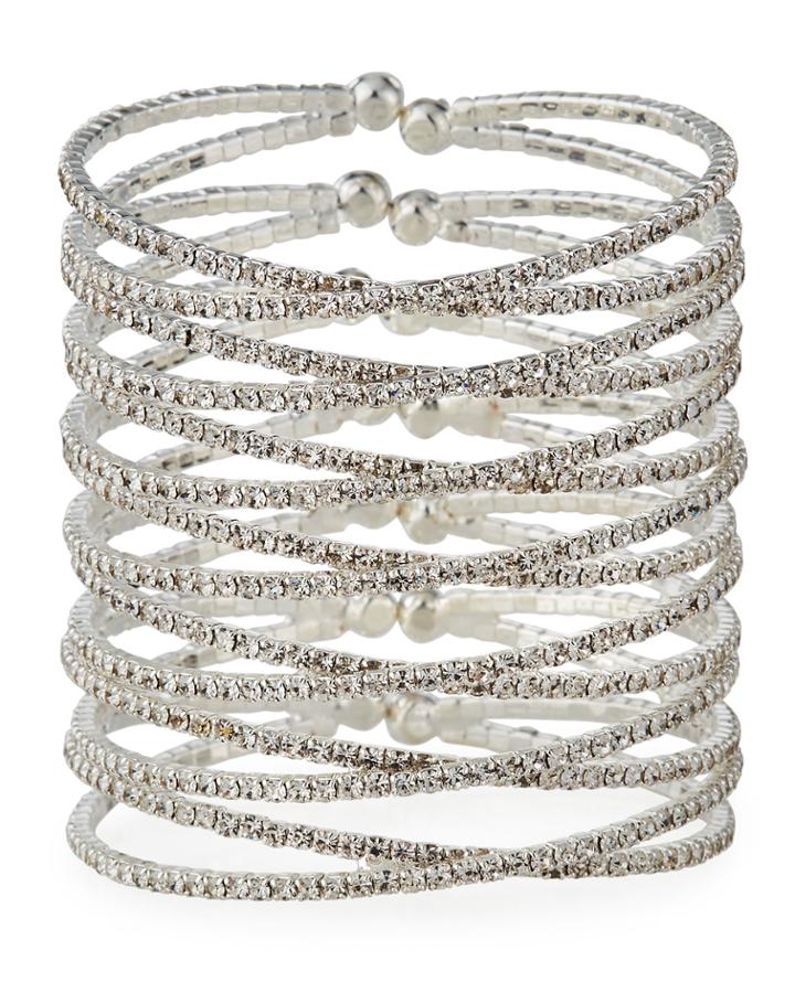 Crystal Overlapping Bracelet