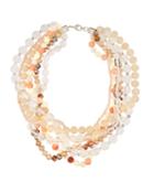 Lucite&reg; Twisted Statement Necklace