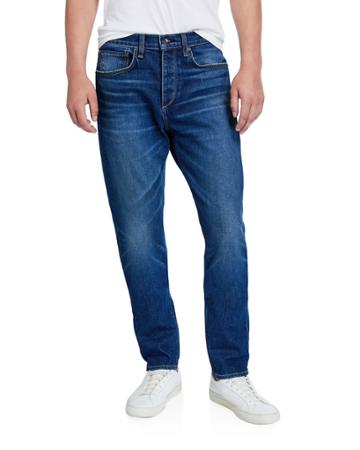 Men's Standard Issue Fit 2 Mid-rise Relaxed Slim-fit Whiskered Jeans