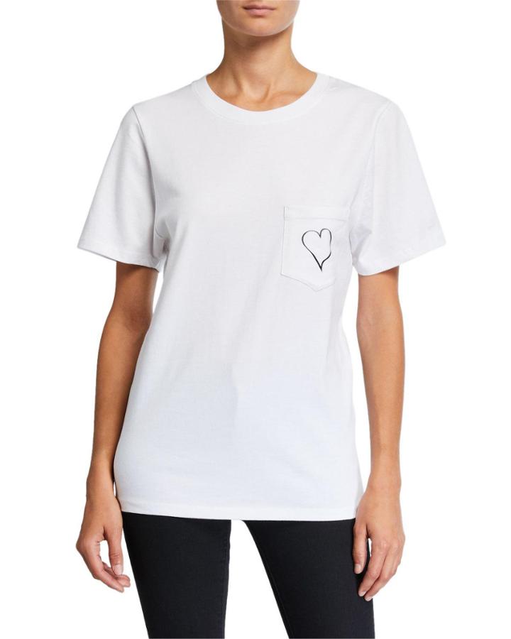 Short-sleeve Pocket Heart Tee