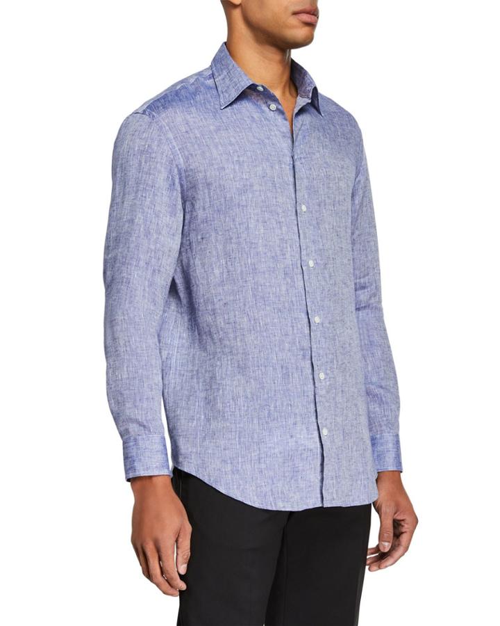 Men's Linen Sport Shirt,