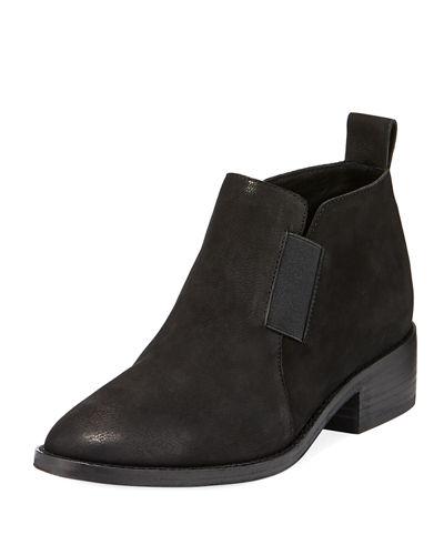 Mood Nubuck Flat Bootie