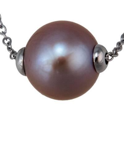 Evergreen Rolling Pearl Pendant Necklace