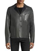 Lambskin Jacket W/cashmere