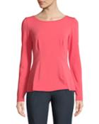 Long-sleeve Fit & Flare Tee