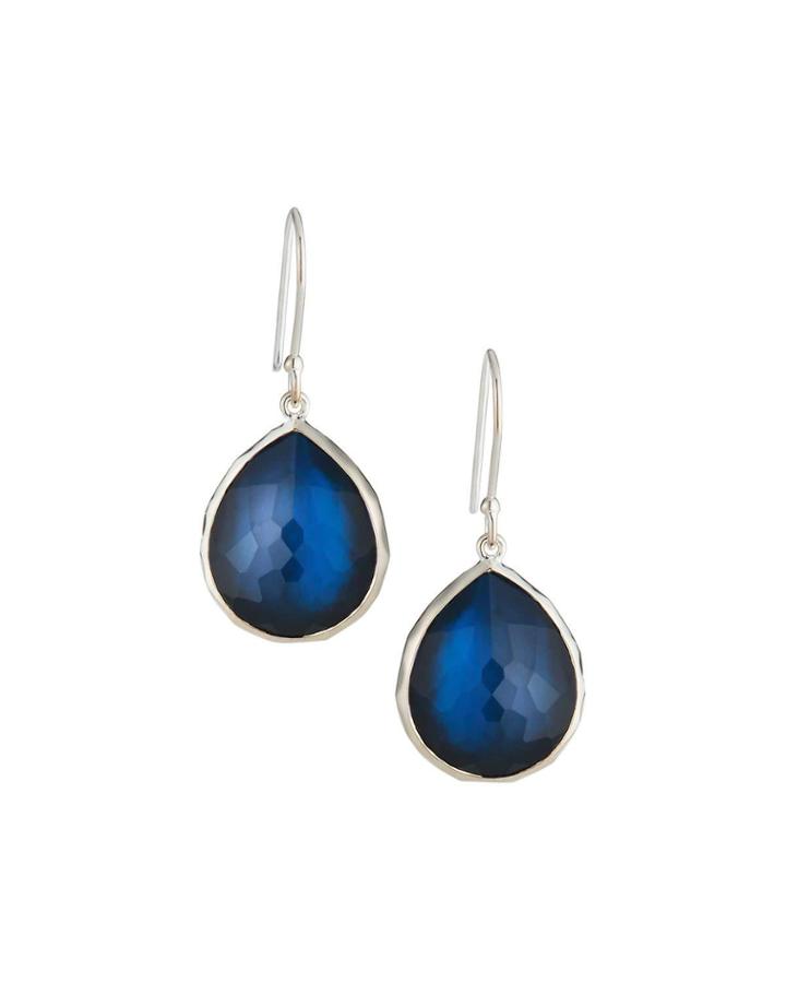Wonderland Teardrop Earrings In Midnight Doublet