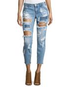 Free Birds Short-rise Capri Jeans, Hustler