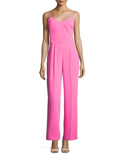 Zadie Wide-leg Jumpsuit, Pink