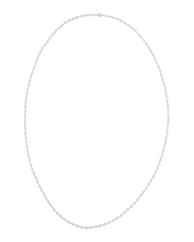14k Long Diamonds-by-the-yard Necklace,