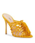 Lily Woven Suede Tassel