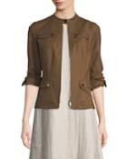 Jax Long-sleeve Jacket W/ Four Pockets