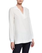 Boyd V-neck Long Sleeve Matte