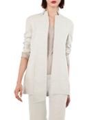 Revernotch-collar Wool-blend Jacket