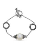 Freshwater 1-pearl Bracelet, White
