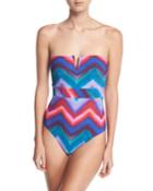 Gem Mio Bandeau Printed One-piece