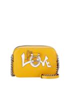 Ruby Lou Mini Love Calf Crossbody Bag