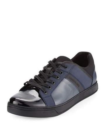 Swag-gy Patent Low-top Sneaker,