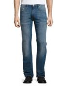 Zach Straight-leg Jeans, Blue