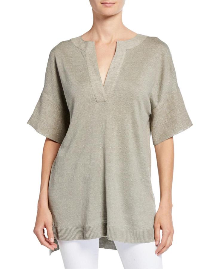Split-neck Elbow-sleeve