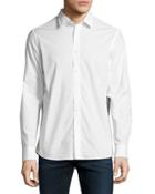 Woven Button-front