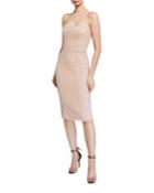 Claire Strapless Sweetheart Midi Cocktail Dress