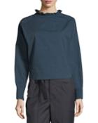 Fleuret Ruffle-neck Blouse