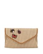 Mari Envelope Clutch Bag With Bugs