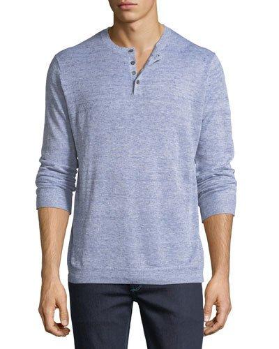 Long-sleeve Henley