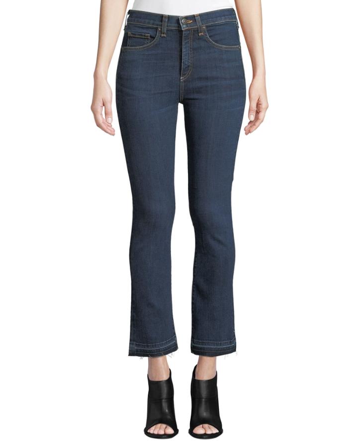Carolyn Baby-boot Fray-hem Jeans