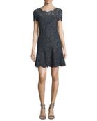 Fifi Floral Lace Fit & Flare Dress
