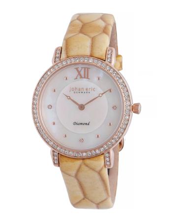 Ribe Quartz Diamond Yellow Leather