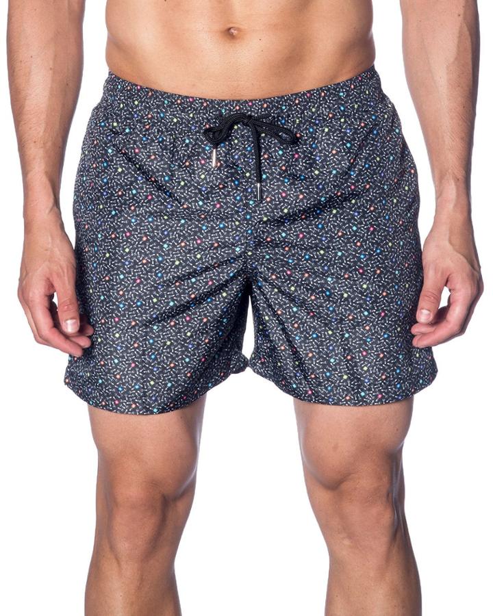 Men's Dot & Swirl Print