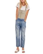 Ruby Relaxed Two-tone Overalls
