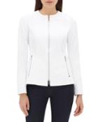 Janella Long-sleeve Zip-front Fundamental Bi-stretch Jacket
