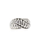 Fluted Crossover Ring,